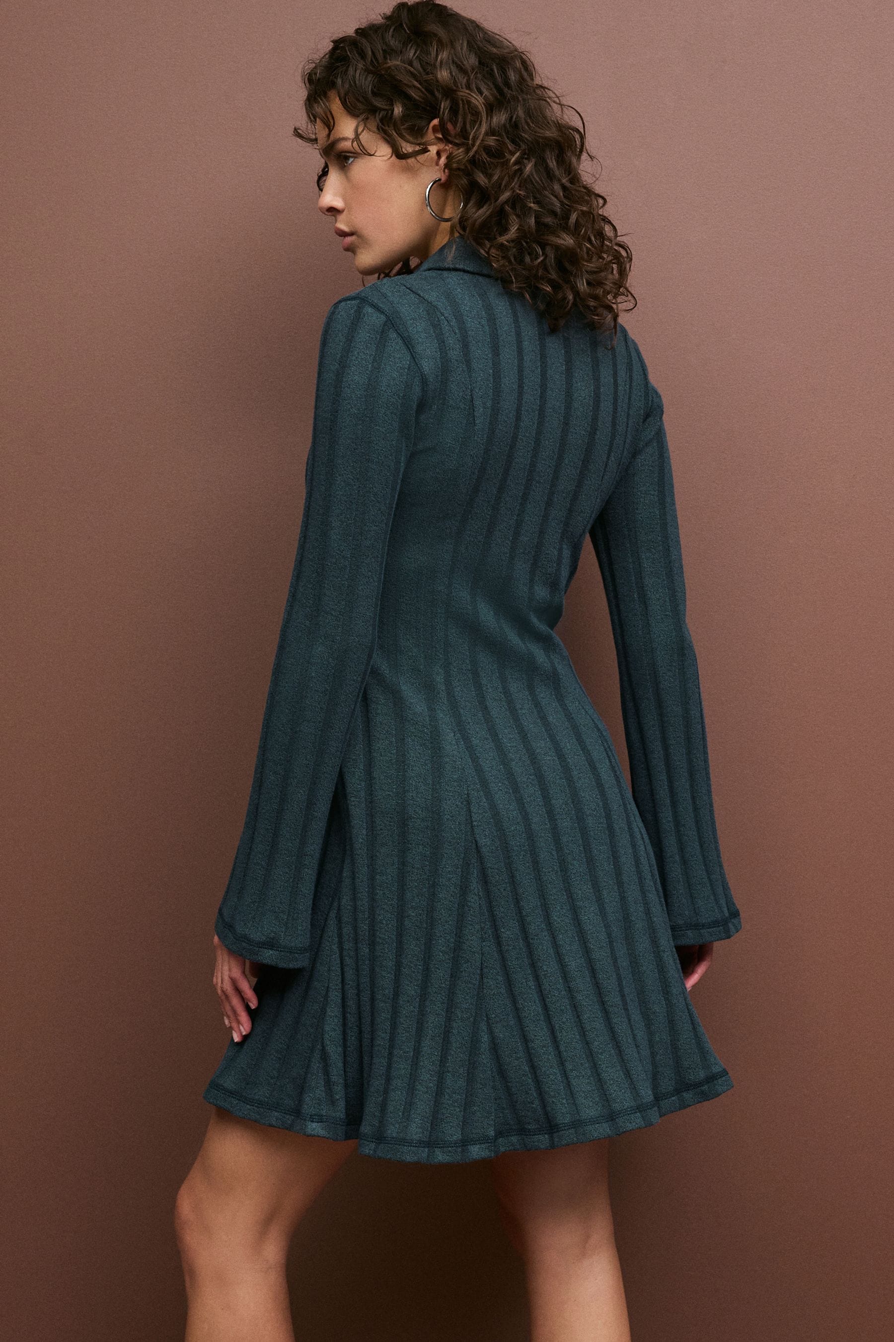 Petrol blue dress uk online