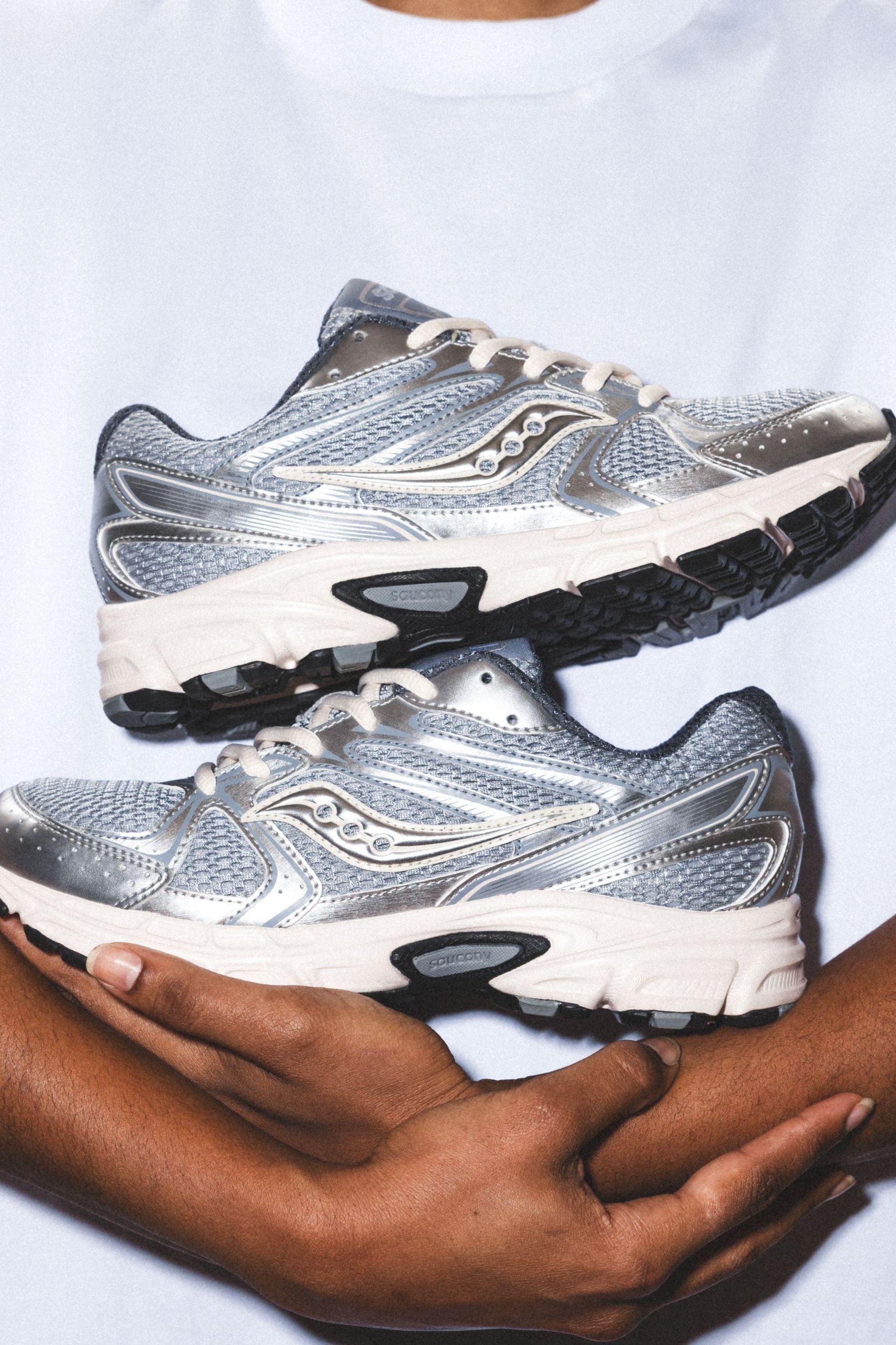 Buy Saucony Silver Ride Millennium Trainers from Next Oman