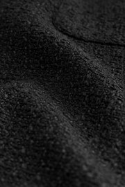 Black Boucle Shacket - Image 6 of 6