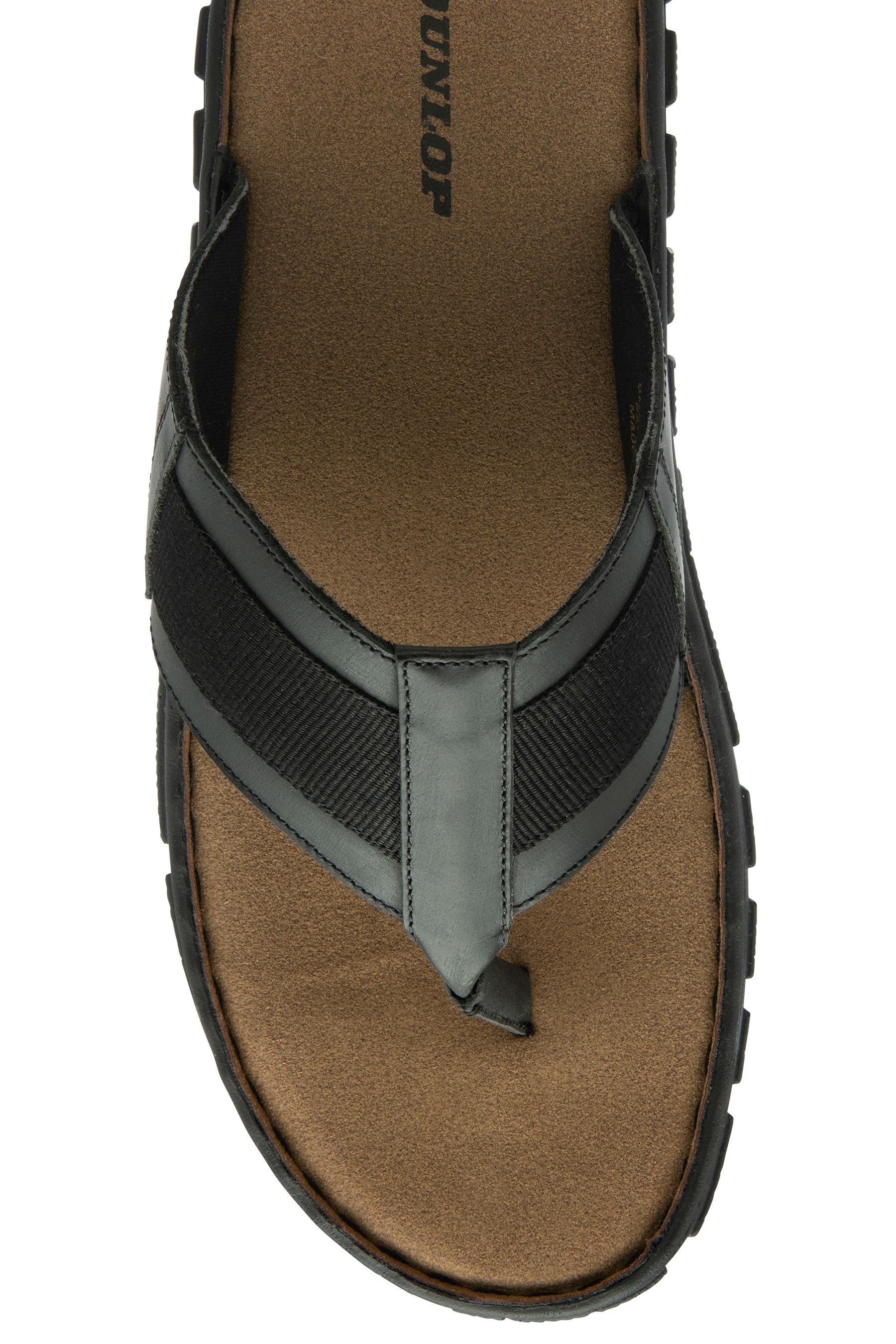 Buy Dunlop Black Toe Post Mens Sandals from Next Malta