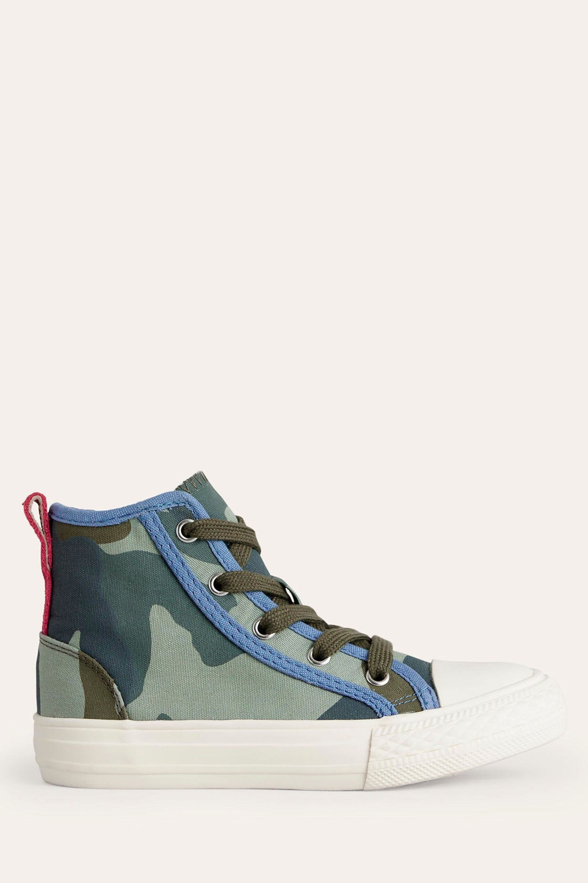 Boden Green Canvas High Top - Image 1 of 3