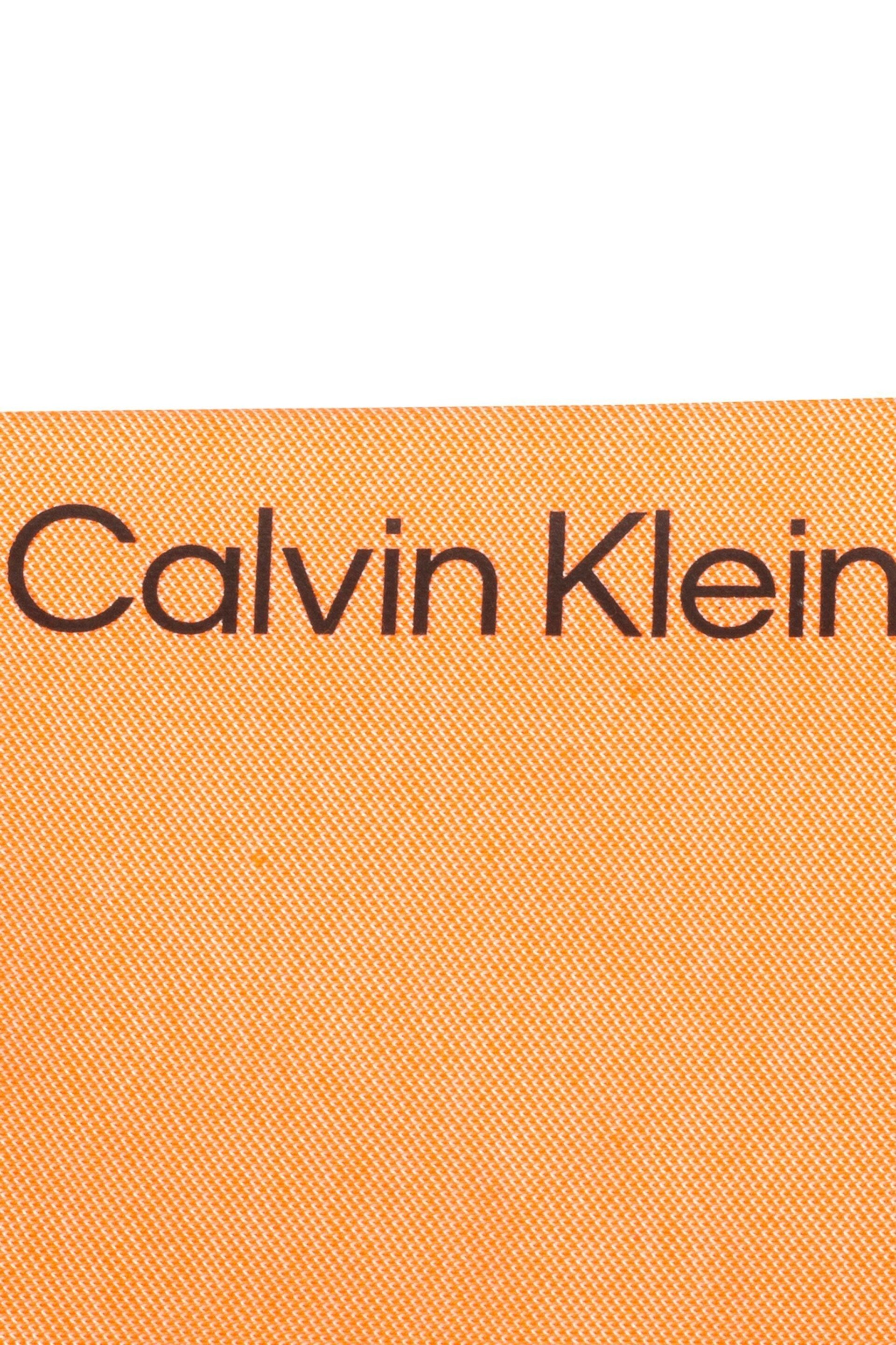 Calvin Klein Orange Golf Uni Polo Shirt - Image 8 of 9