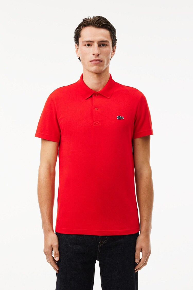 Lacoste Regular Fit Cotton Blend Polo Shirt - Image 1 of 7