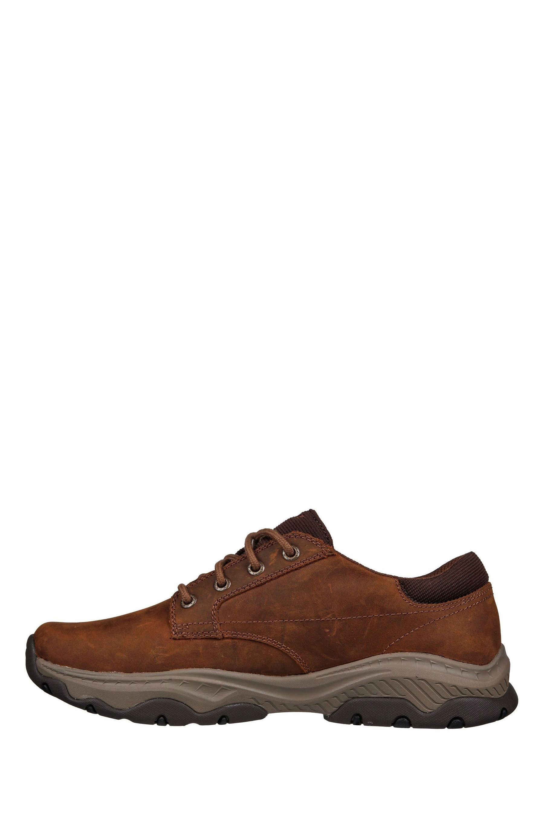 Skechers Brown Mens Craster Fenzo Shoes uk10eu44
