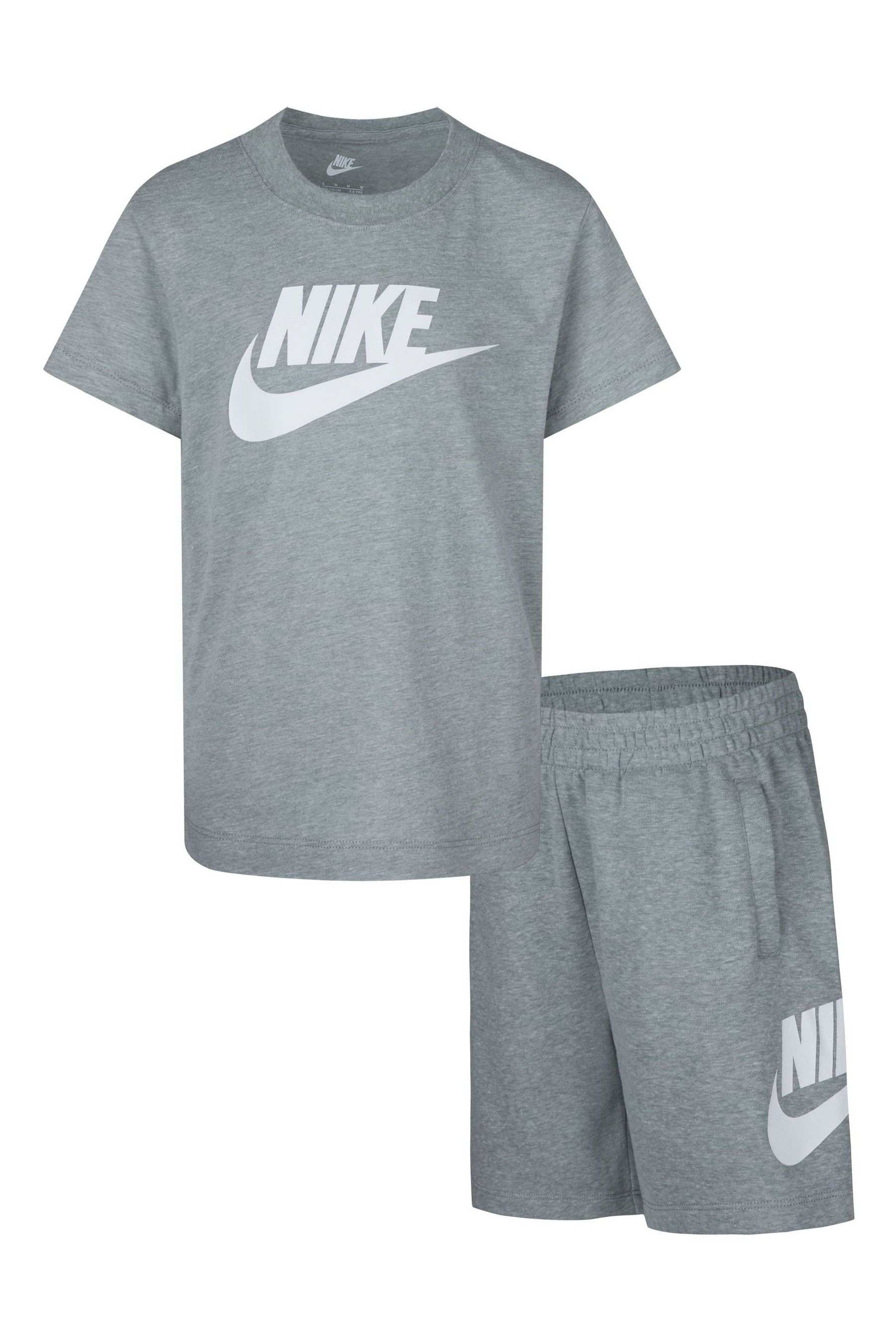 Buy Nike Grey Infant Club T Shirt and Shorts Set from the Next UK online shop