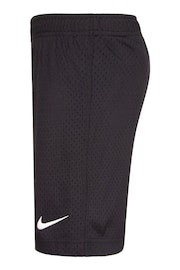 Nike Black Little Kids Mesh Shorts - Image 6 of 9