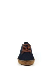 Lunar Blue Lazy Dogz Salvador Navy Suede Shoes - Image 6 of 8