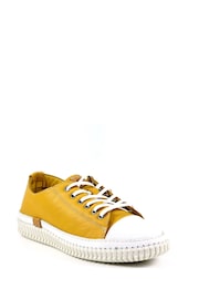 Lunar Lazy Dogz Truffle Leather Trainers - Image 2 of 10