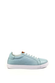 Lunar Blue Lazy Dogz Piper Lt Blue Lea. Trainers - Image 2 of 7