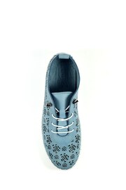 Lunar Bamburgh Leather Plimsoll Shoes - Image 7 of 8