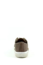 Lunar Lazy Dogz Truffle Leather Trainers - Image 7 of 9