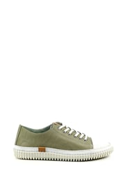 Lunar Lazy Dogz Truffle Leather Trainers - Image 3 of 9