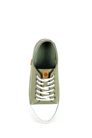 Lunar Lazy Dogz Truffle Leather Trainers - Image 8 of 9