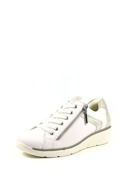 Lunar Lester White Trainers - Image 3 of 7