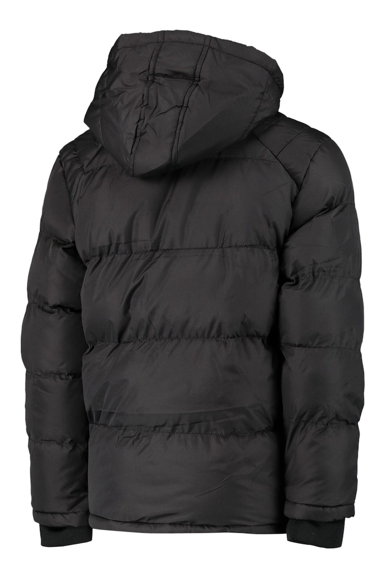 adidas Black England Tonal Soft Touch Padded Jacket - Image 2 of 3