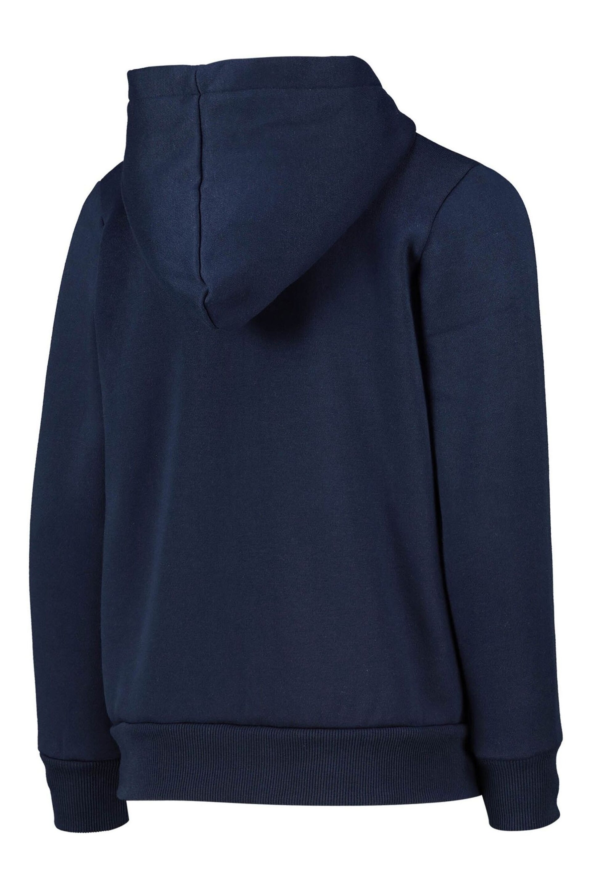 adidas Blue Arsenal Full Zip Hoodie - Image 3 of 3