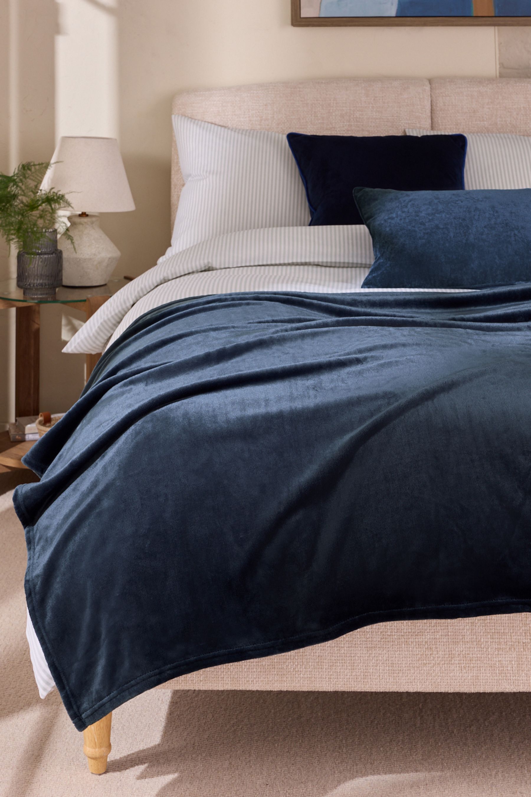 Navy throw next shop