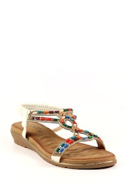 Lunar Maxine Beaded Sandals - Image 2 of 3