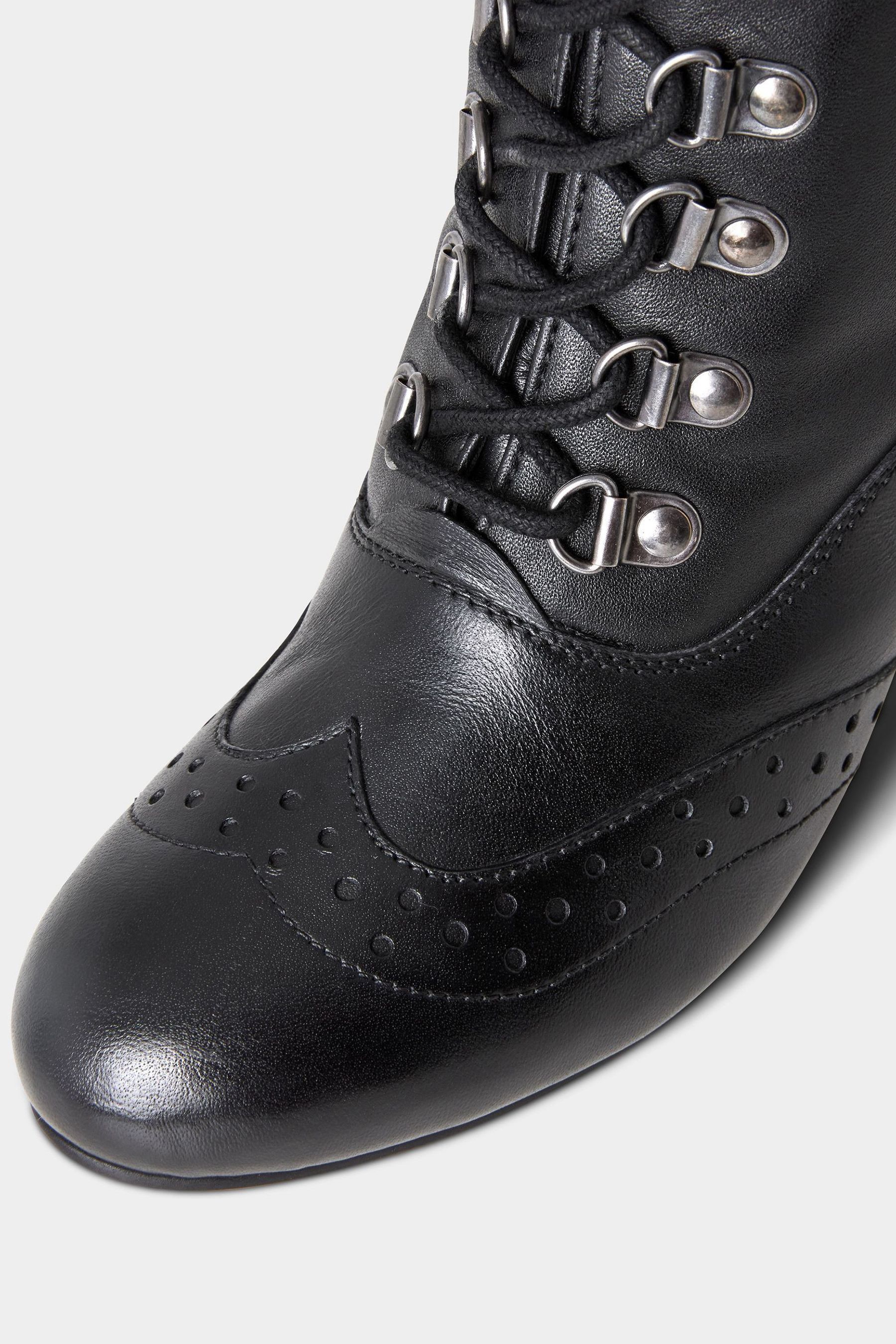 Heeled brogue boots shop