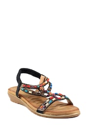 Lunar Maxine Beaded Sandals - Image 1 of 6