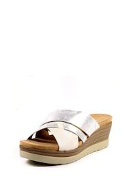 Lunar Maven Rose Wedge Sandals - Image 4 of 7