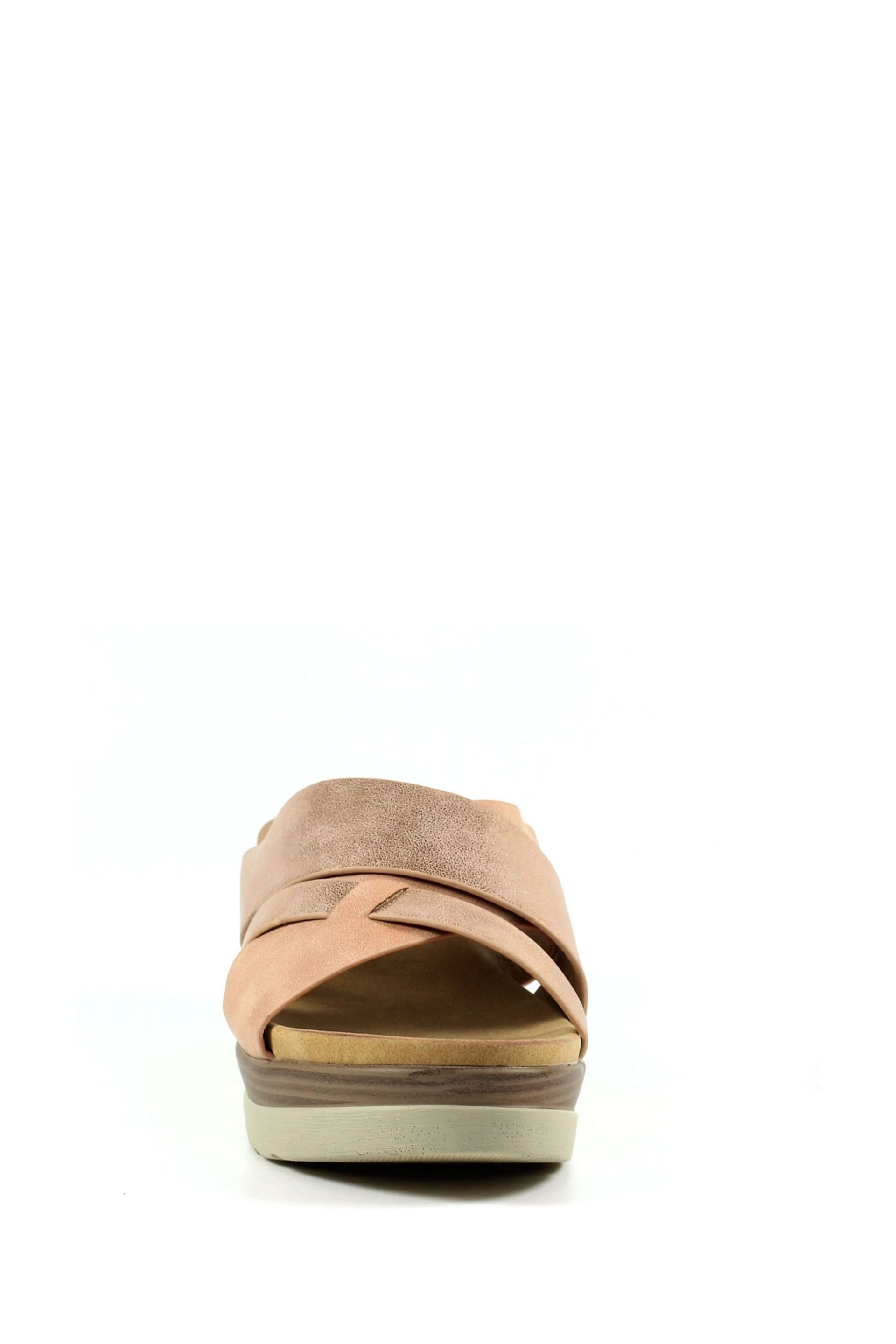 Lunar Maven Rose Wedge Sandals - Image 4 of 7