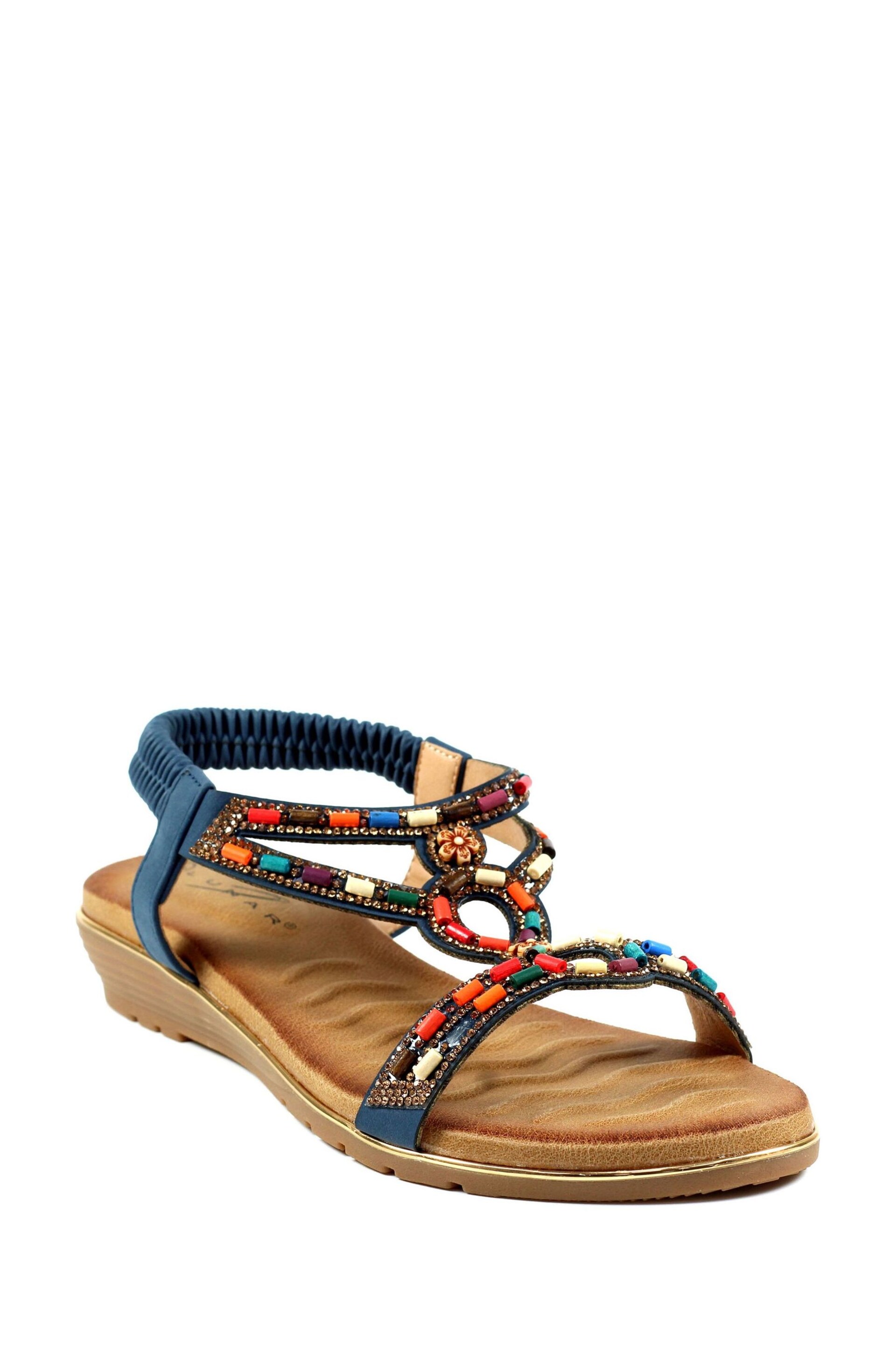 Lunar Maxine Beaded Sandals - Image 2 of 3