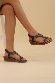 Lunar Epsom Wedge Sandals - Image 1 of 6