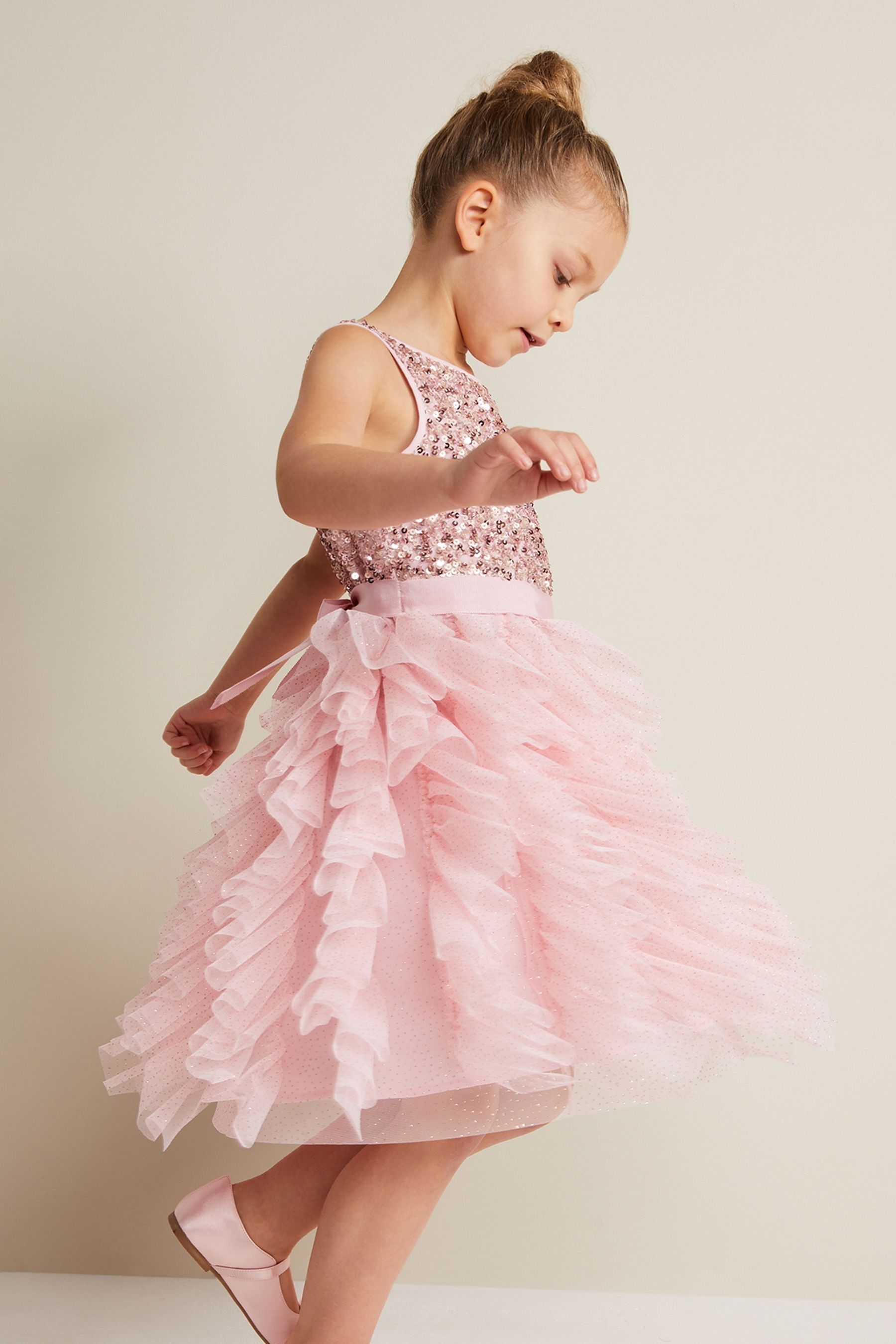 Ruffle dress uk cheap