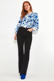 Joe Browns White Floral Pussybow Balloon Blouse - Image 5 of 7