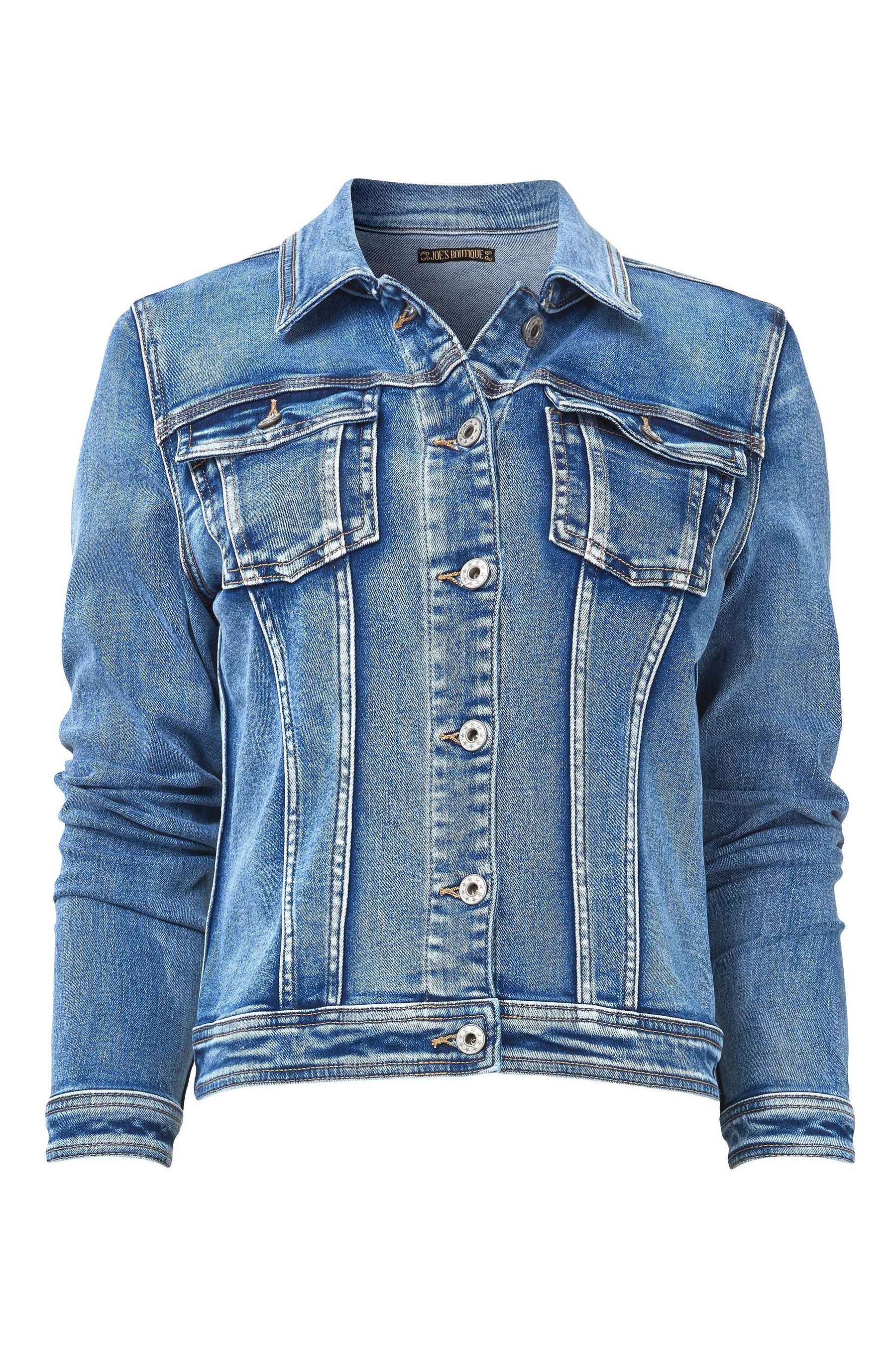 Buy Joe Browns Blue Boutique Embellished Denim Jacket from Next Luxembourg