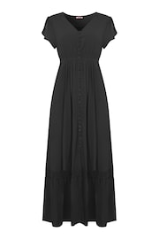 Joe Browns Black Petite Colourblock Boho Maxi Dress - Image 4 of 4