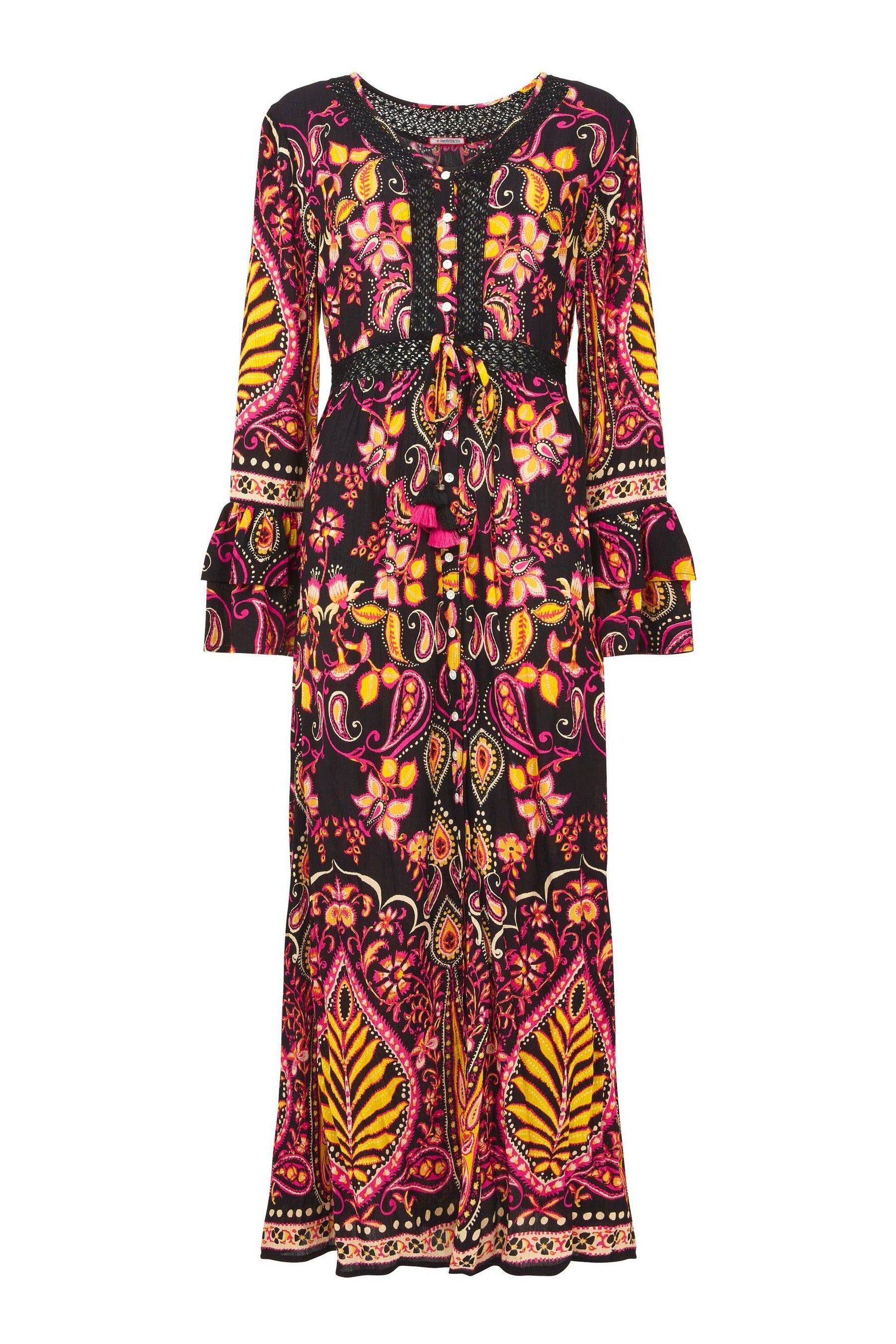 Boho maxi dress petite store