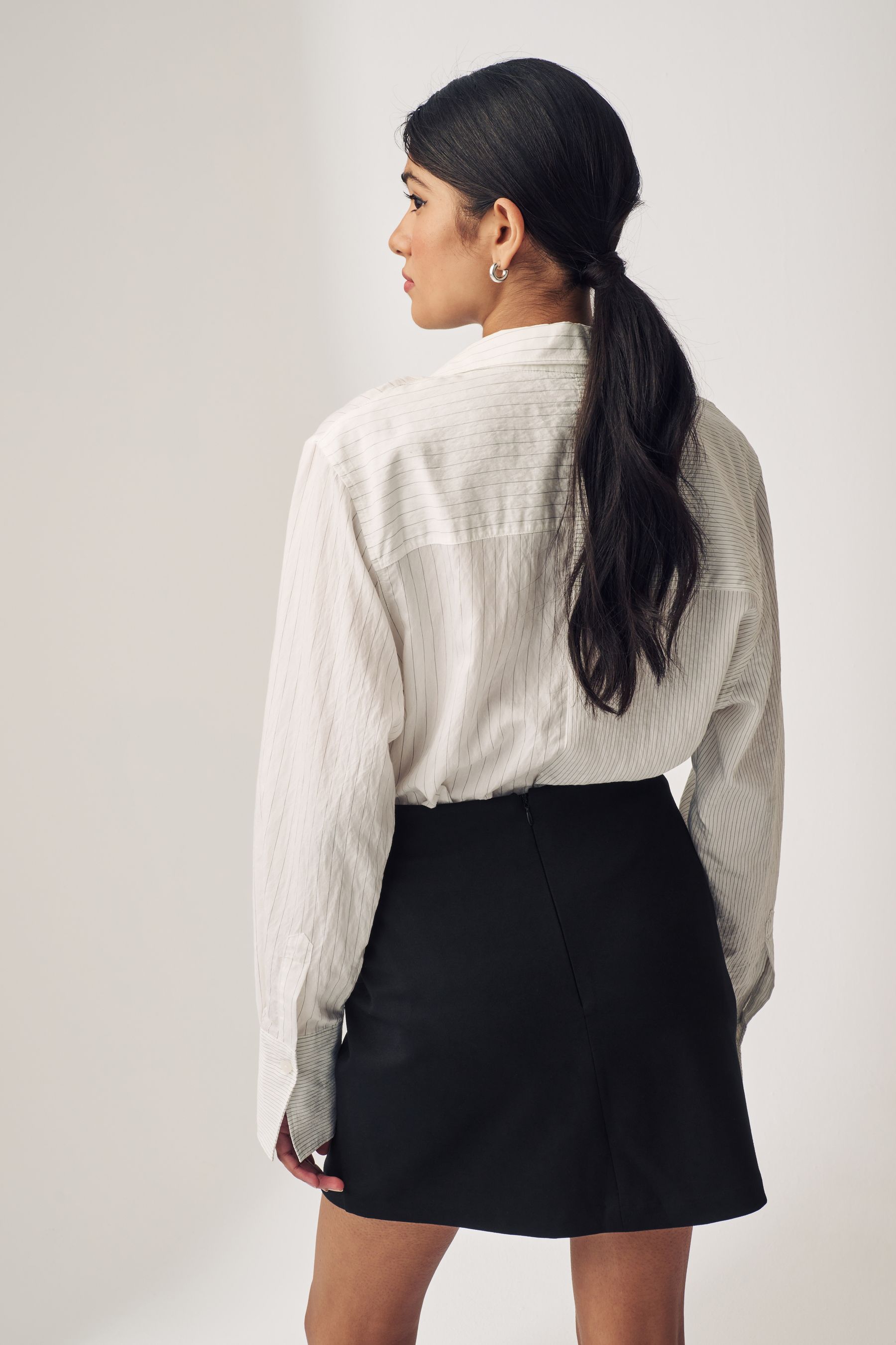 Buy Black Ponte Mini Skirt from the Next UK online shop