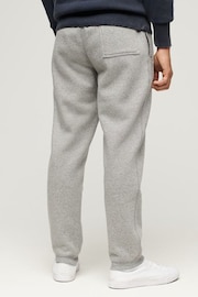 Superdry Grey Core Logo Classic Wash Joggers - Image 2 of 5