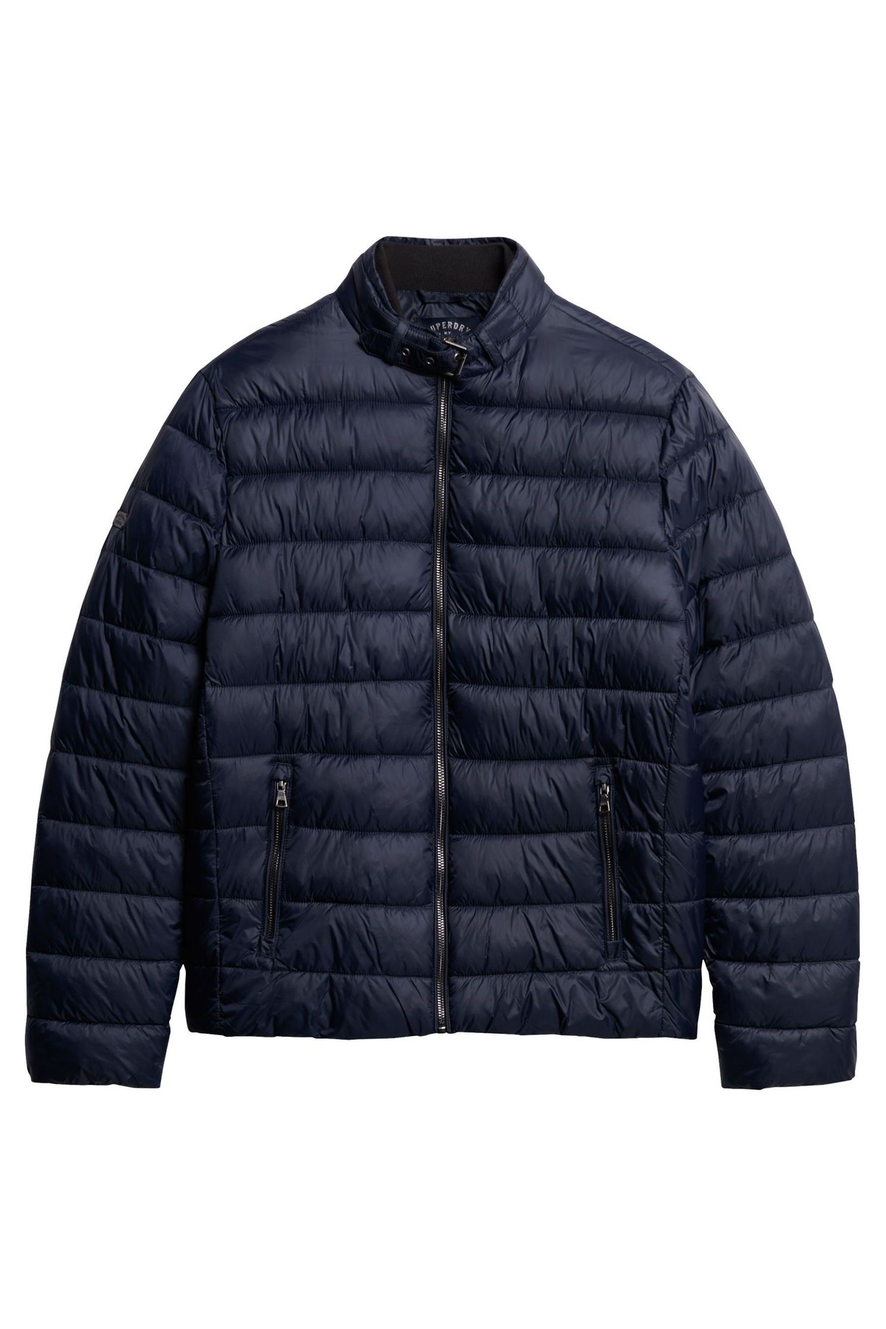 Superdry Blue Lightweight Padded Jacket 2X Large Adult