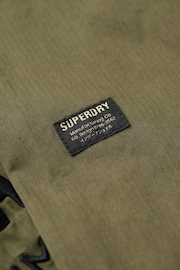 Superdry Green Military M65 Embroidered 100% Cotton Lightweight Jacket - Image 7 of 7