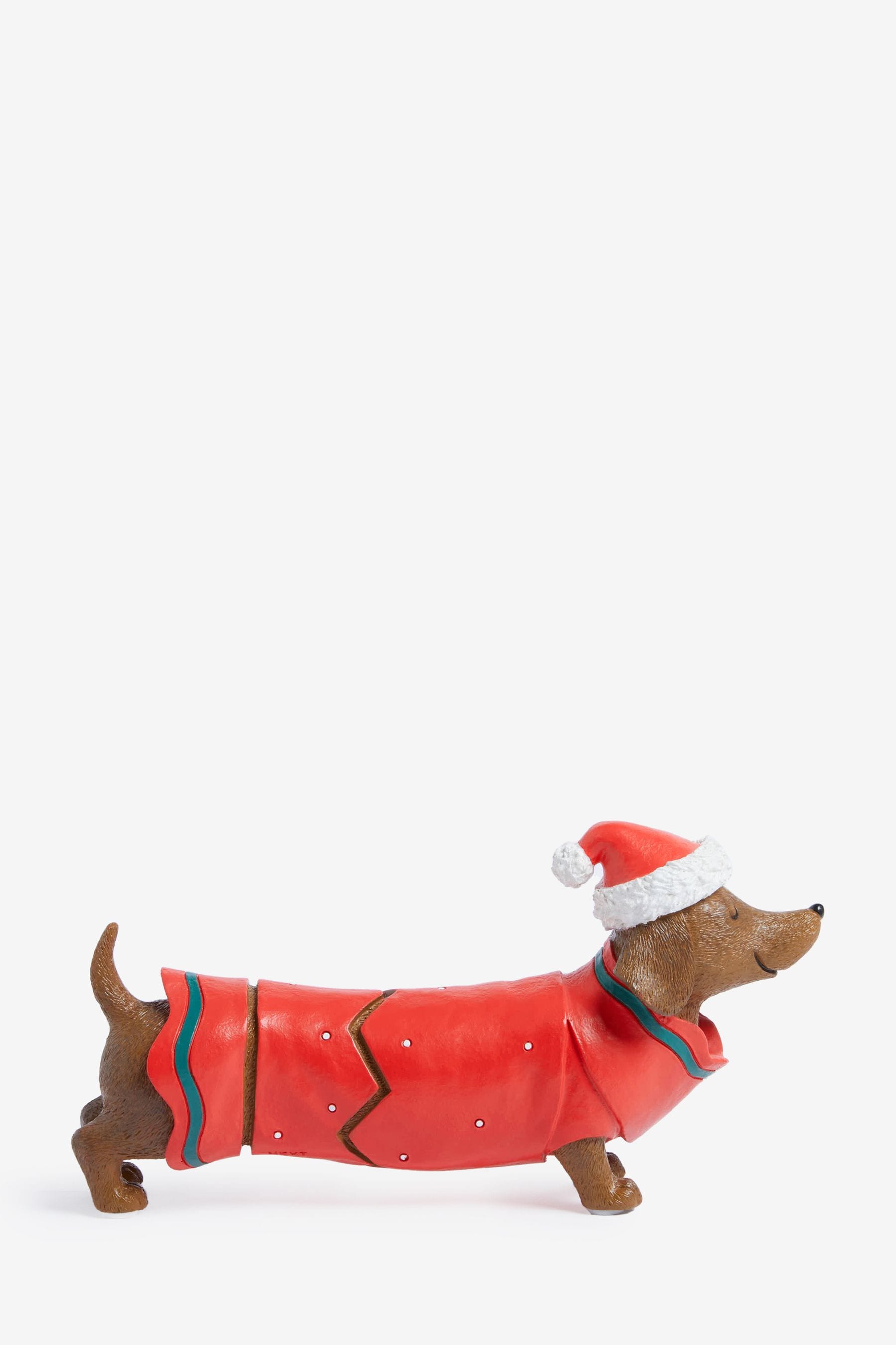 Buy Red Sausage Dog Christmas Jumper Ornament from Next Canada