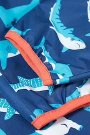 Frugi Waterproof Shark Print Rain or Shine Jacket - Image 4 of 5