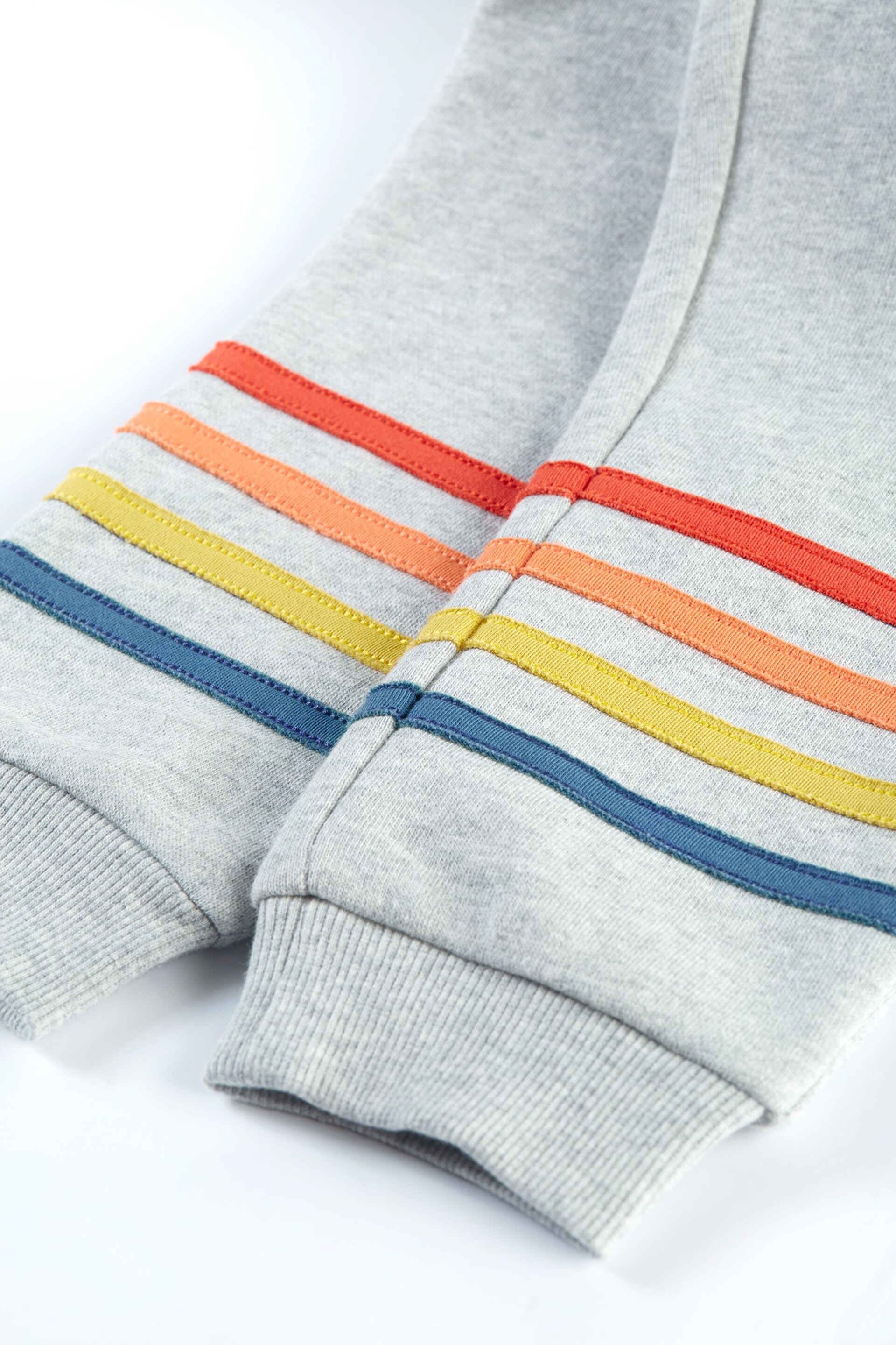 Frugi Grey Organic Cotton Jago Joggers - Image 2 of 3