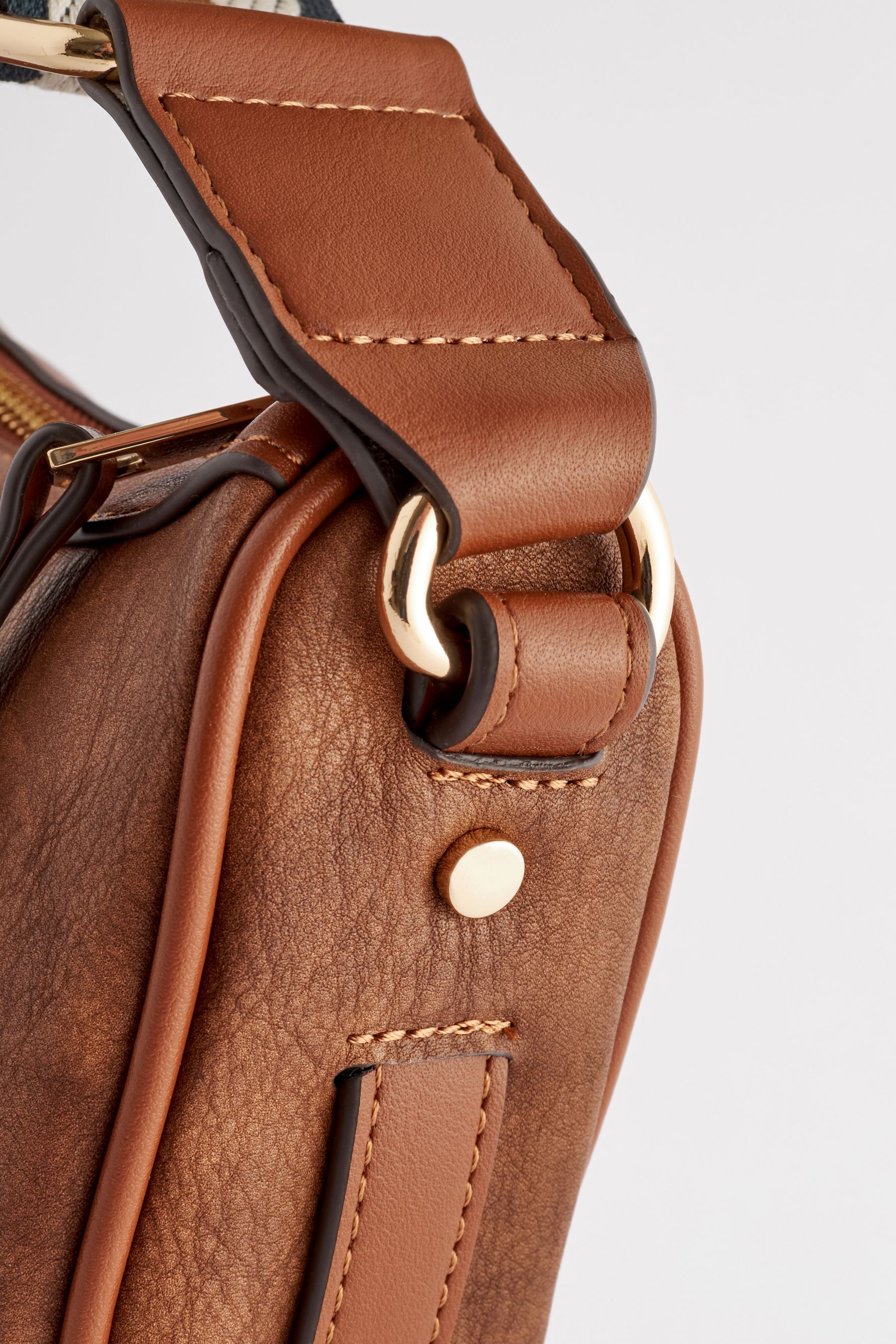 Buy Tan Brown Cross Body Saddle Bag from the Next UK online shop