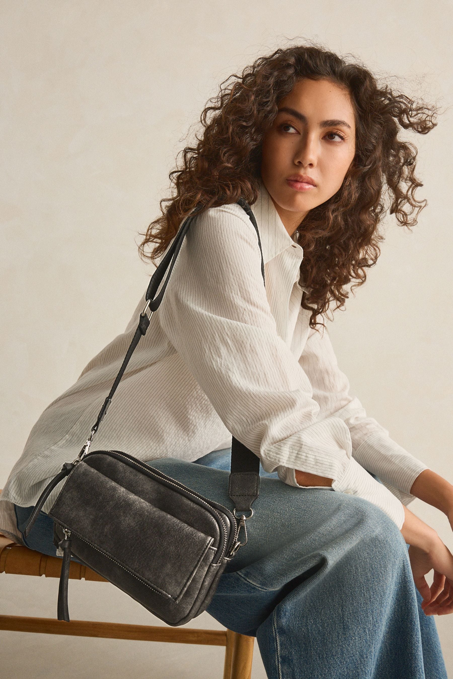 Black cross body bag australia online