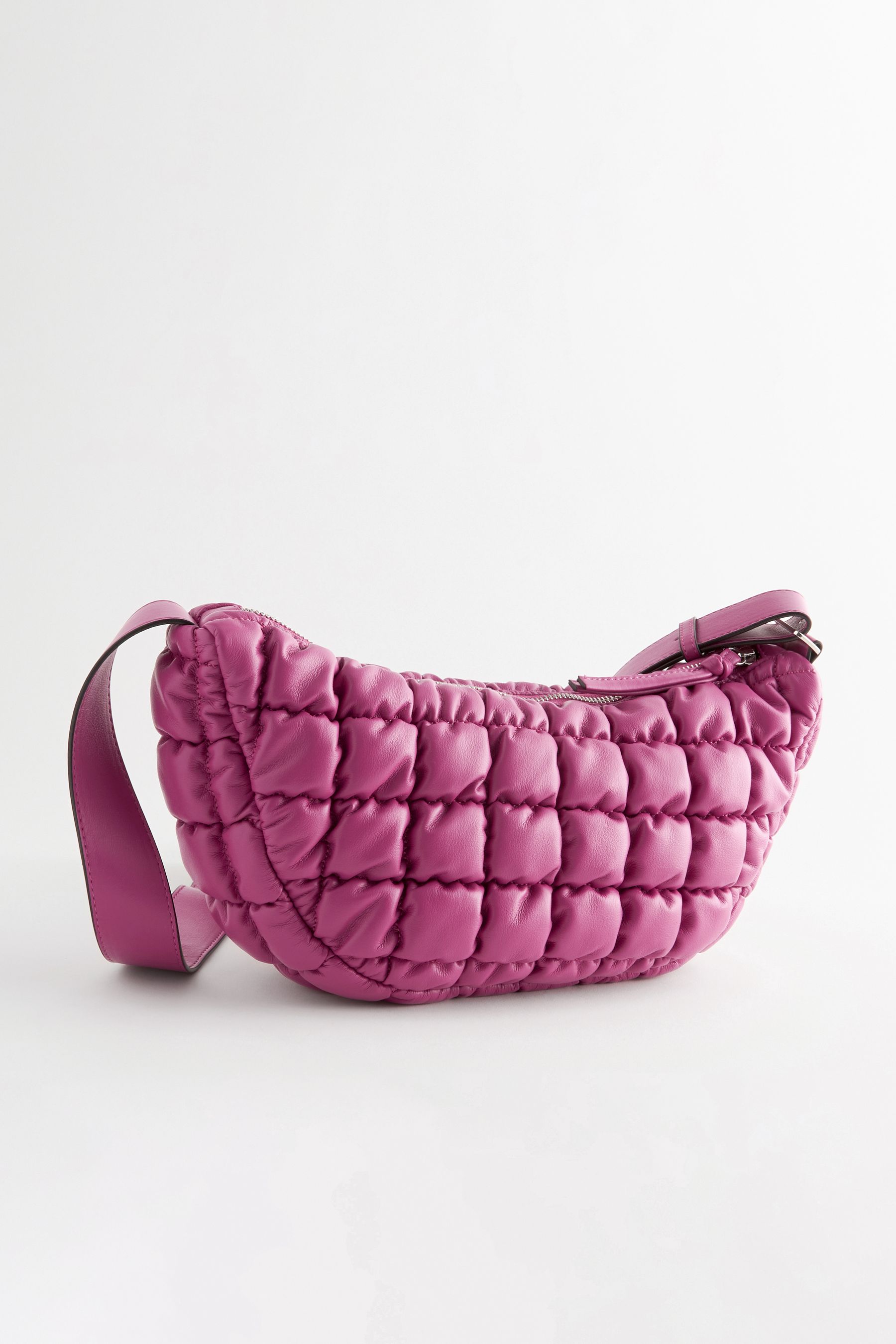 Pink Padded Sling Bag