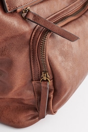 Tan Brown Casual Backpack - Image 8 of 9