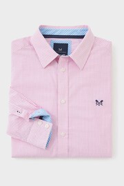 Crew Clothing Micro Gingham Classic Fit Shirt - Image 4 of 4