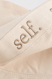 self. Natural Canvas 100% Cotton Bag - Image 7 of 8