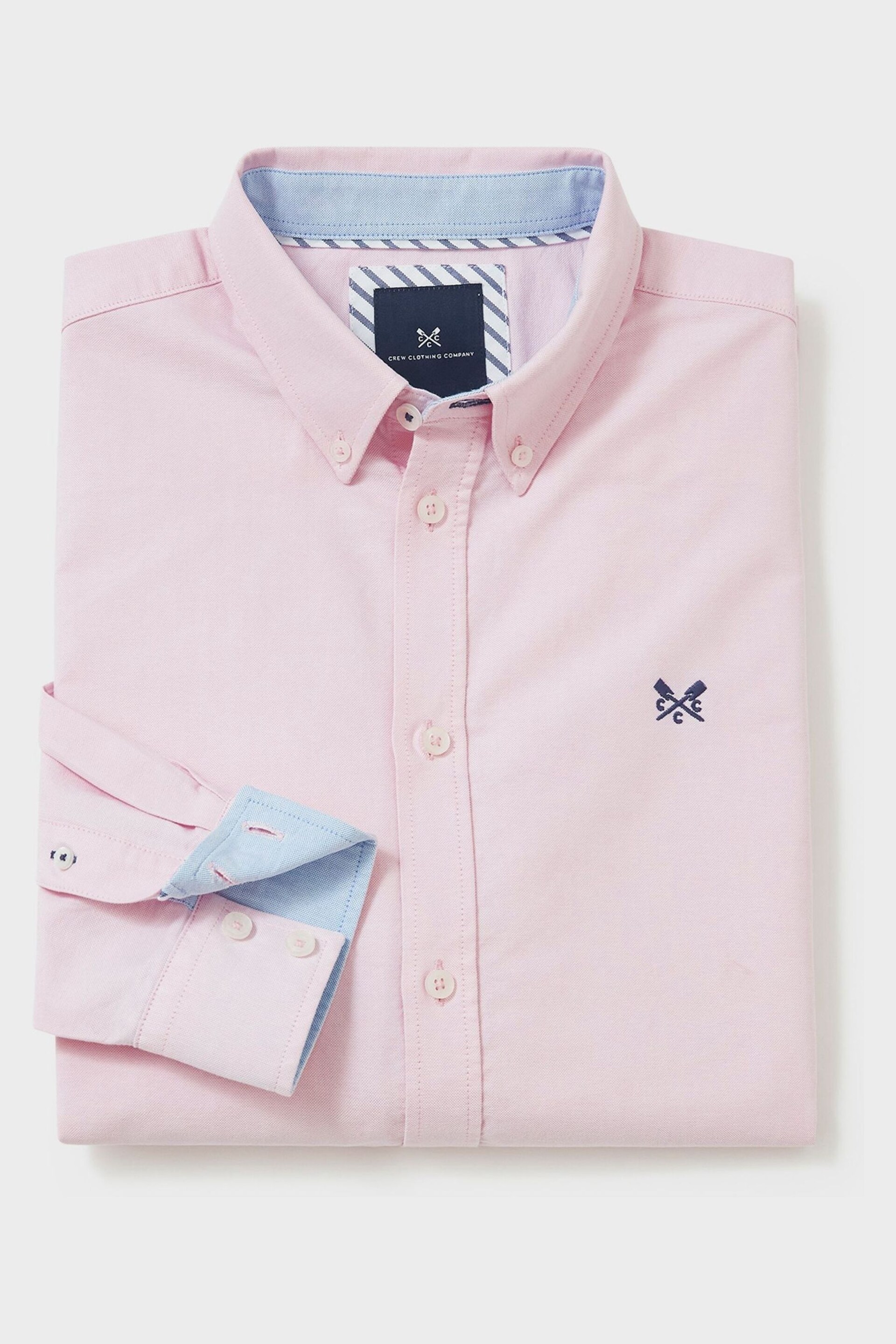 Crew Clothing Cotton Slim Fit Cotton Oxford Shirt - Image 4 of 4