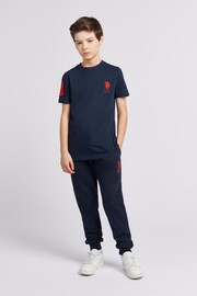 U.S. Polo Assn. Blue Dark Boys Player 3 T-Shirt - Image 5 of 8