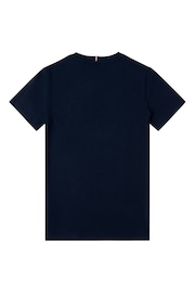 U.S. Polo Assn. Boys Blue Double Horsemen T-Shirt - Image 6 of 7