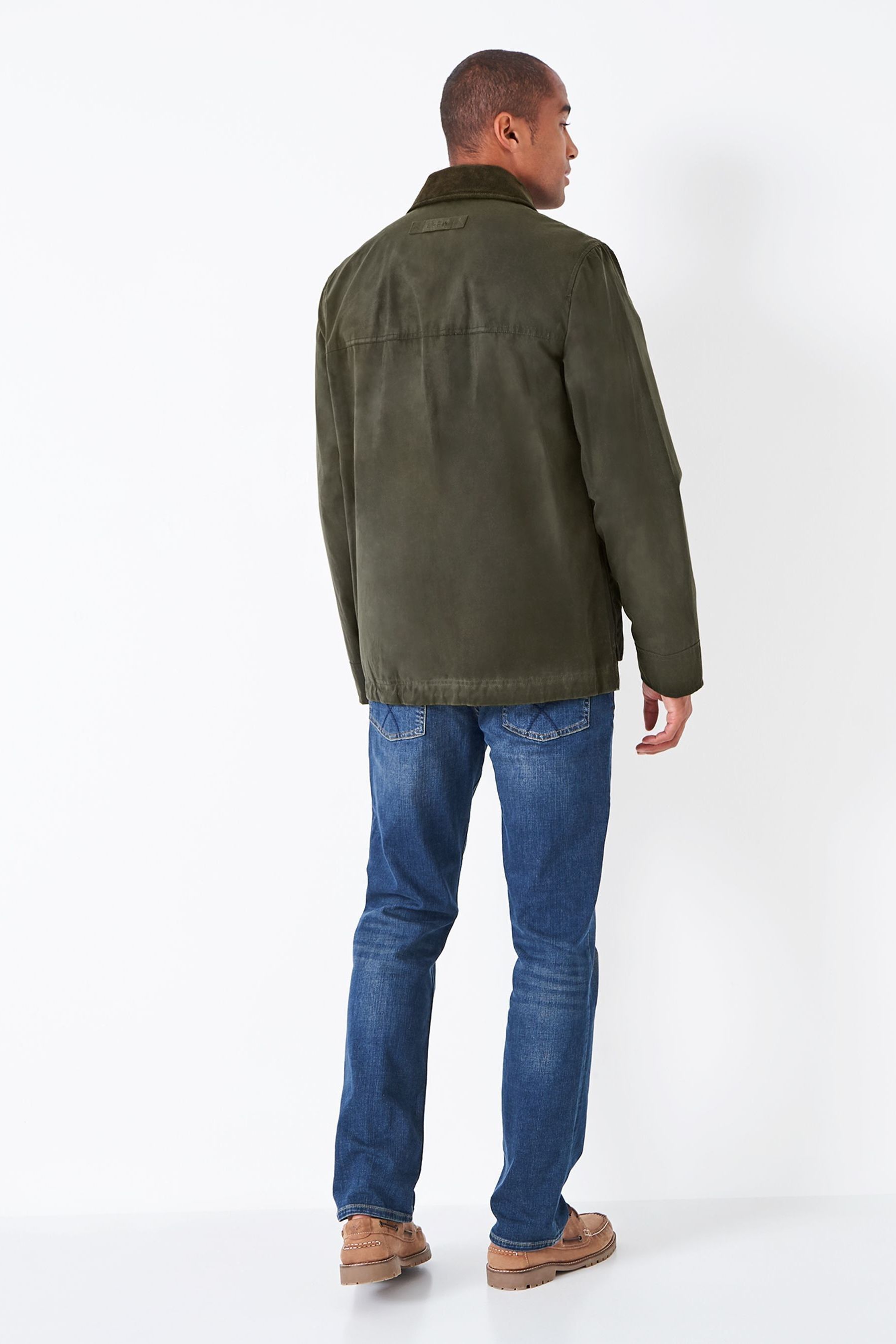 Crew wax jacket new arrivals